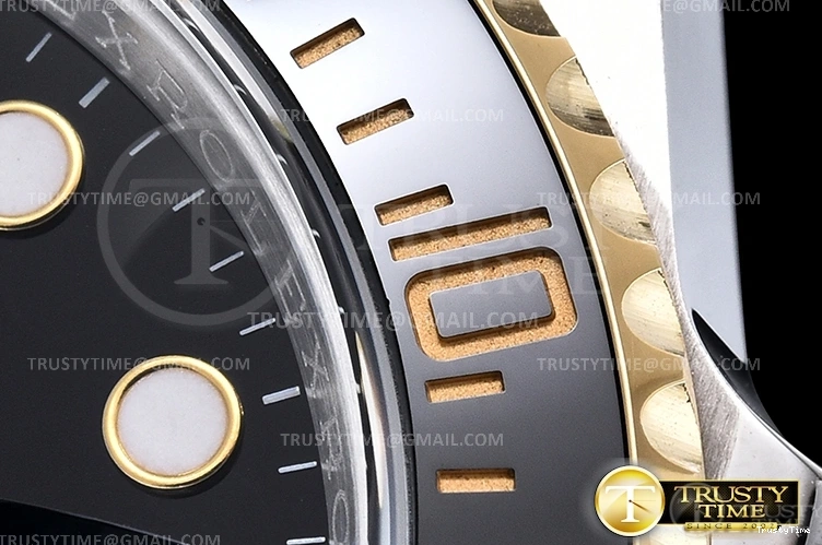 0417 Submariner 116613LN 904L YG SS Black ARF V3 SH Breathable 1086